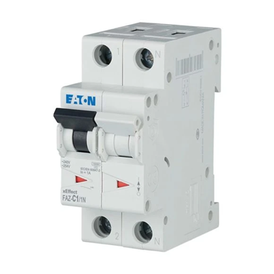 Circuit breaker, 1A, 1+N pole, FAZ-C1/1N