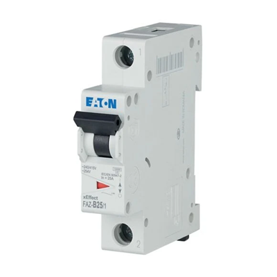 Circuit breaker, 25A, 1 pole, FAZ-B25/1