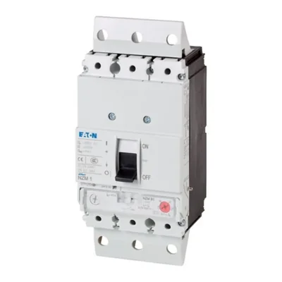 Circuit Breaker, 3 Pole, 100A, 100kA, Plug, Short Circuit Protection