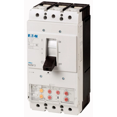 Circuit breaker, 3-pole, 250A, 50kA, installation, cable, selective and generator protection, earth fault protection, fixed installation