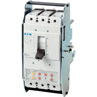 Circuit breaker, 3-pole, 400A, 150kA, Installation, cable, selective and generator protection earth fault protection, plug-in