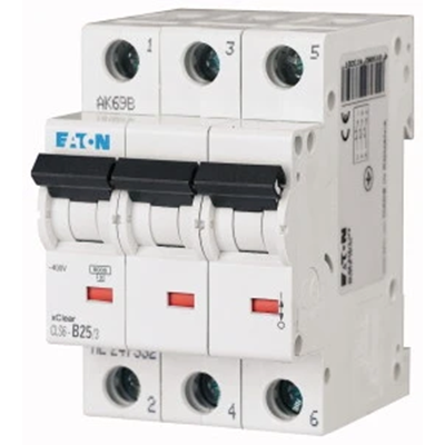 Circuit breaker 3-pole, CLS6-C6/3-DP
