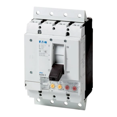 Circuit breaker, 4-pole, 100A, plug-in, installation, cable, selective and generator protection
