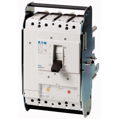 Circuit breaker, 4-pole, 320/200A, 150kA, installation and cable protection, plug-in