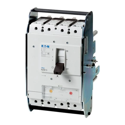 Circuit breaker, 4-pole, 320/200A, 50kA, installation and cable protection, plug-in