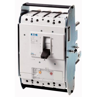 Circuit breaker, 4-pole, 400/250A, 150kA, installation, cable, selective and generator protection, plug-in