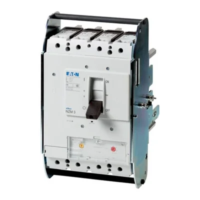 Circuit breaker, 4-pole, 400A, 36kA, installation and cable protection, plug-in