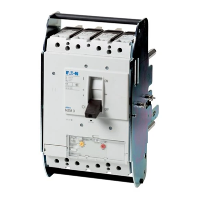 Circuit breaker, 4-pole, 630A, 150kA, installation and cable protection, plug-in