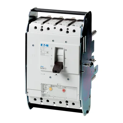 Circuit breaker, 4-pole, 630A, 50kA, installation and cable protection, plug-in