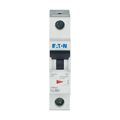 Circuit breaker, 4A, 1 pole, FAZ-B4/1