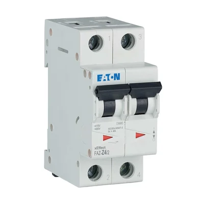 Circuit breaker, 4A, 2 poles, FAZ-Z4/2