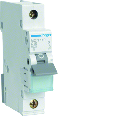 Circuit breaker 6kA C unipolar