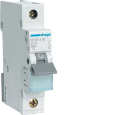 Circuit breaker 6kA C unipolar