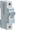 Circuit breaker 6kA C unipolar 1A