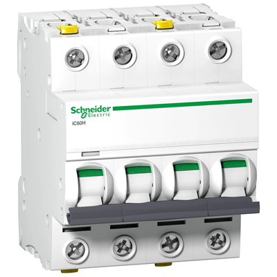 Circuit breaker C 3A 4-pole