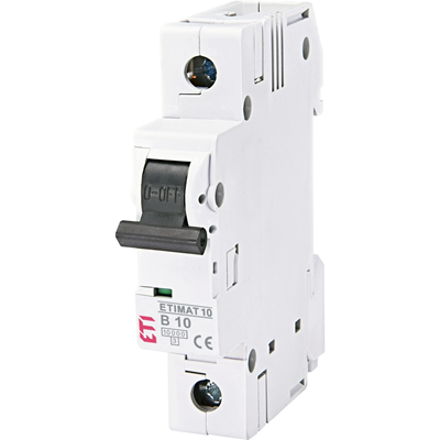 Circuit breaker ETIMAT10 1P 10kA B 10A