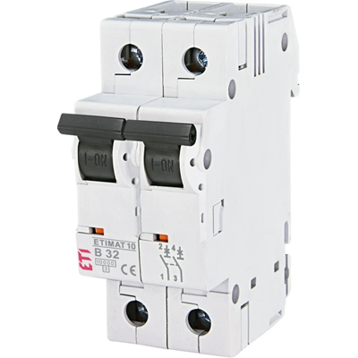 Circuit breaker ETIMAT10 2P 10kA B 32A