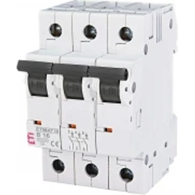 Circuit breaker ETIMAT10 3P 10kA B 16A