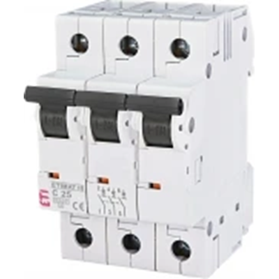 Circuit breaker ETIMAT10 3P 10kA C 25A