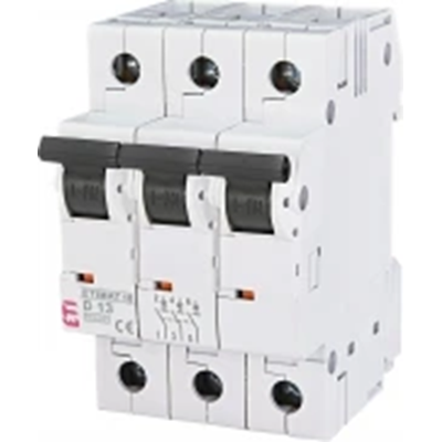 Circuit breaker ETIMAT10 3P 10kA D 13A