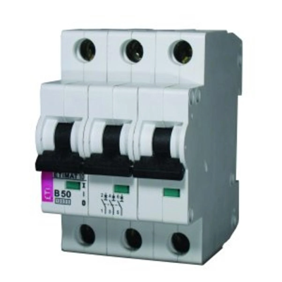 Circuit breaker ETIMAT10 3P 6kA C 50A