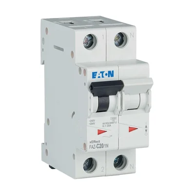 Circuit breaker, FAZ-C20/1N