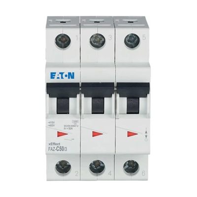 Circuit breaker, FAZ-C50/3