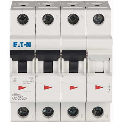 Circuit breaker, FAZ-C50/3N