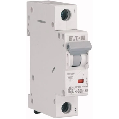 Circuit breaker HN-B20/1 20A 1P 6kA B 230V IP20 type AC