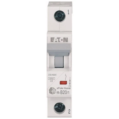 Circuit breaker HN-B20/1 20A 1P 6kA B 230V IP20 type AC