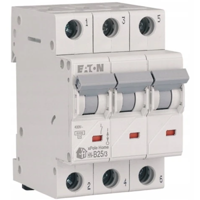 Circuit breaker HN-B25/3 25A 3P 6kA B 230V IP20 type AC