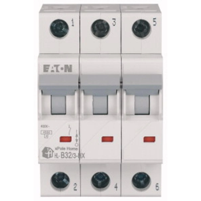 Circuit breaker HN-B32/3 32A 3P 6kA B 230V IP20 type AC