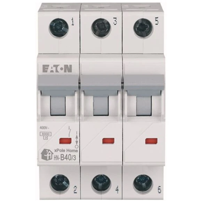 Circuit breaker HN-B40/3 40A 3P 6kA B 230V IP20 type AC