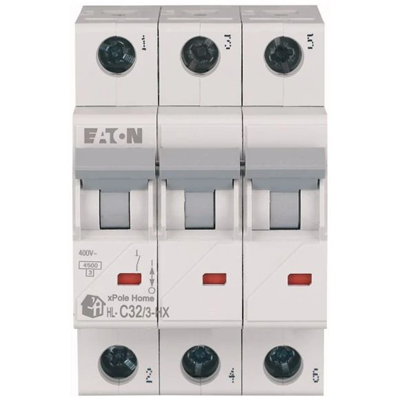 Circuit breaker HN-C32/3 32A 3P 6kA C 230V IP20 type AC
