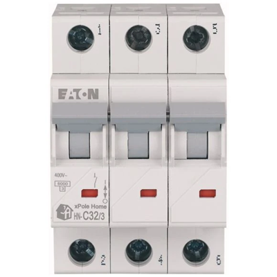 Circuit breaker HN-C32/3 32A 3P 6kA C 230V IP20 type AC