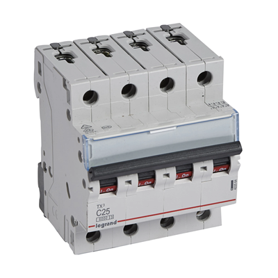 Circuit breaker TX3 S-304 C25A 4P