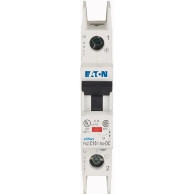 Circuit breaker version NA DC 1-pole, 10A, C-Char