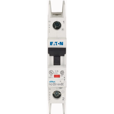 Circuit breaker version NA DC 1-pole, 5A, C-Char