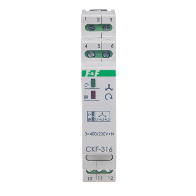 CKF-316 phase sequence and phase loss sensor