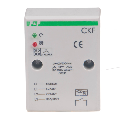 CKF phase sequence and phase loss sensor