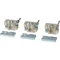 Clamp, strip max. 22x21mm², 3-pole