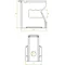 Clamp width 30mm height 30mm length 19mm
