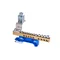 Clamp ZO-2111 blue 10pcs.