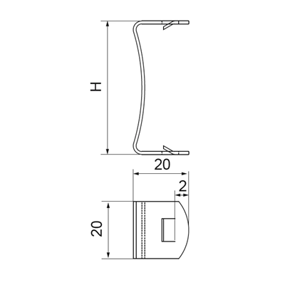 Clasp, ZPDH50
