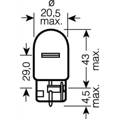Classic bulb ORIGINAL LINE 12V 7504