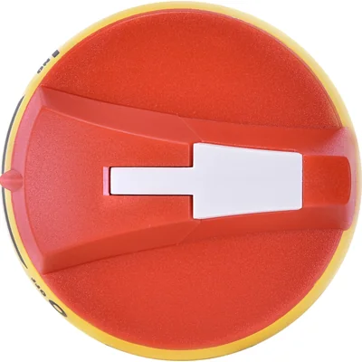 CLBS-EH80/YR Right front and side door handle, yellow and red