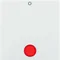 CLE SOCZ ROUGE AVEC 0; IMPRESSION BLANCHE