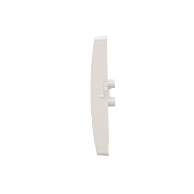 Clé unique avec pictogramme clé, blanc