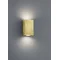 Cleo Gold square wall lamp