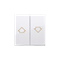 Clés aveugles pour le mécanisme SZP1WM, blanches